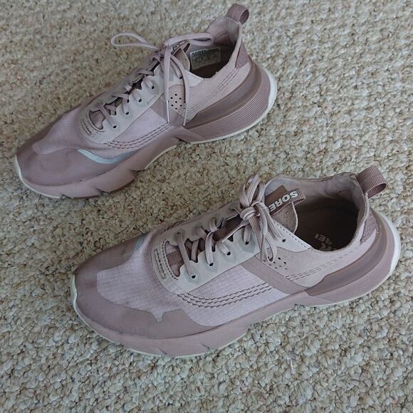 Sorel Kinetic Rush sneakers in mauve size 7.5 - Picture 2 of 12